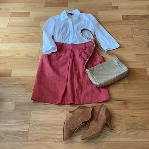 Flax Tweed skirt 💕Pockets 📍FIRM📍